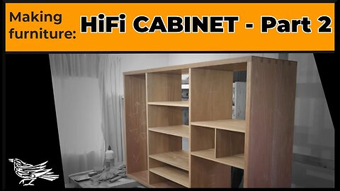 Hi-Fi Cabinet using TRADITIONAL hand tools - Part 2