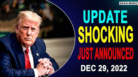 THE SHOCKING UPDATE WAS JUST ANNOUNCED TODAY DECEMBER 29, 2022