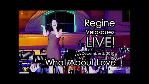 WHAT ABOUT LOVE - Regine Velasquez LIVE at Eastwood (December 5, 2010)