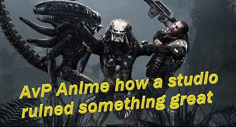 Alien VS Predator anime it would have been awesome new update