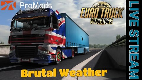 ETS2 1.38 LIVE ProMods 2.50 + Brutal Weather Mod