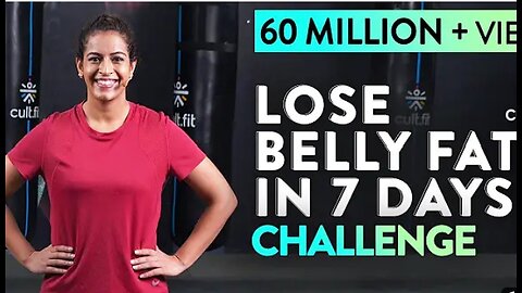 BELLY FAT IN 7 DAYS Challenge | Lose Belly Fat In 1 Week At Home