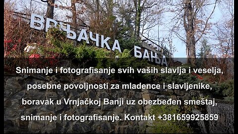 Snimanje, fotografisanje i smeštaj u Vrnjačkoj Banji