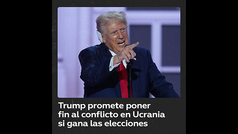 Trump asegura que pondrá fin al conflicto Rusia-Ucrania, “creado por la Administración actual”