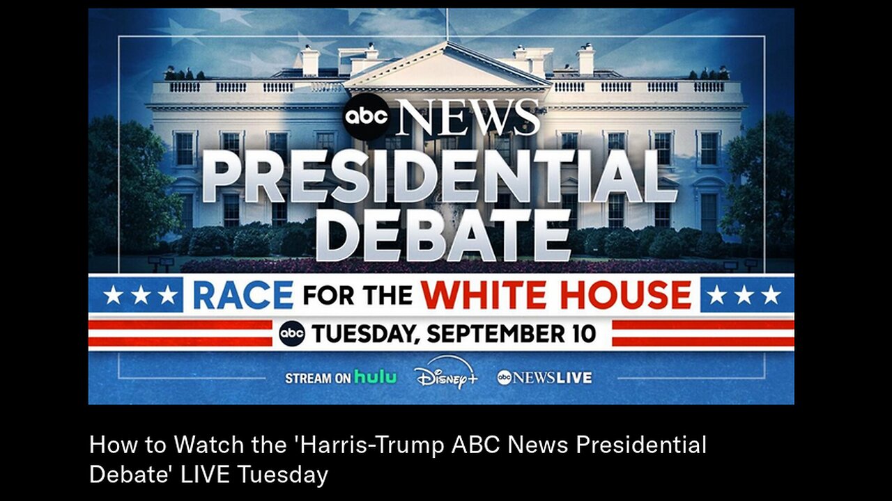 Presidential Debate Trump vs Kamala Harris 9.10.24