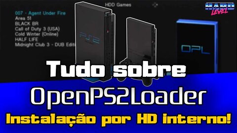 Tudo sobre o OPL #21 Como instalar o OPL usando HD interno, sem DVD, sem Pendrive, sem Memory card!