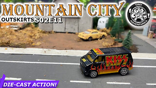 Mountain City Outskirts S02E11 - matchbox hotwheels BMW motormax minigt tarmacworks welly diecast