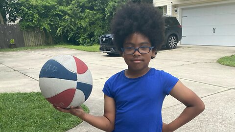 Blasian siblings show off basketball skills