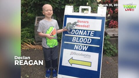 Blood is life: New career for Declan’s mom is inspirational