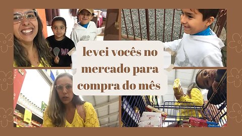 Levei vocês para as compra do mês - Dia de fonoaudiologia- Dia de Psicólogo- Vlog