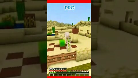 MINECRAFT NOOB VS PRO VS HACKER NIVEL HARD 😱 😱 😱😱😱😱😱😱😱#minecraft #shorts #minecraftmemes