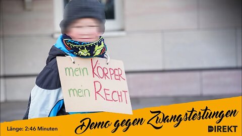 Eltern stehen auf: Kundgebung gegen Zwangstestungen und für Kinderrechte