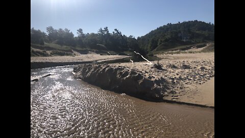 Sunset Beach, Lake Michigan