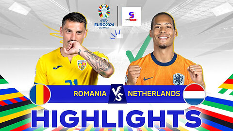 Romania 0 - 3 Netherlands | Highlights | UEFA Euro | 2nd July 2024