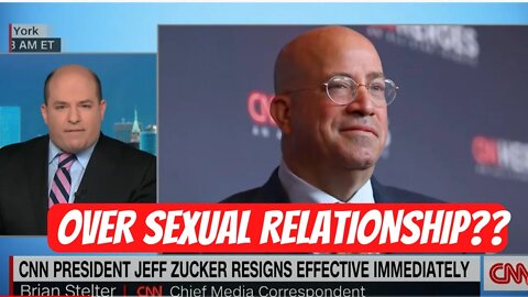 CNN Jeff Zucker Resigned over Sexual Relationship reported by Brian Stelter