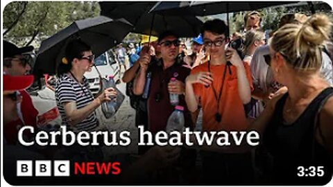 Southern Europe gripped by Cerberus heatwave with record temperatures - BBC News