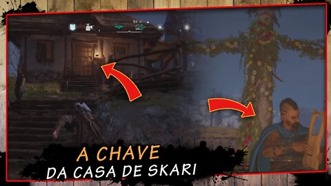 Assassin's creed valhalla, puzzlu da chave da casa de skari | super dica