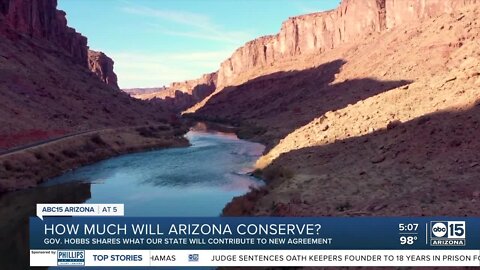 Governor Hobbs shares what AZ will contribute to new Colorado River agreement