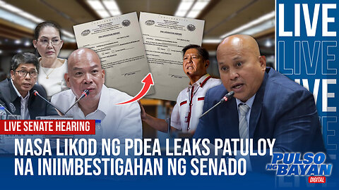 LIVE | Pagdinig sa Motu proporio at imbestigasyon sa diumanong PDEA Leaks