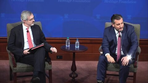 Sen. Cruz at Heritage Foundation: Article II of Democrats’ Sham Impeachment Is “Jaw-Droppingly Weak”