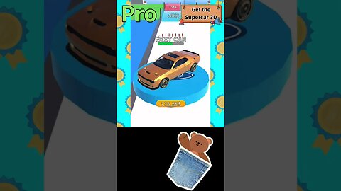 🤣NOOB vs PRO💦 vs HACKER✅ - Get the Supercar 3D | @PocketBear470