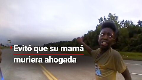 TODO UN HÉROE | Un niño pidió a gritos ayuda para su mamá que se estaba ahogando