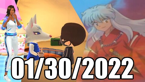 Daily Work Out + Animal Crossing + InuYasha Bromance + Thumbnails // LIVESTREAM // 01/30/2022