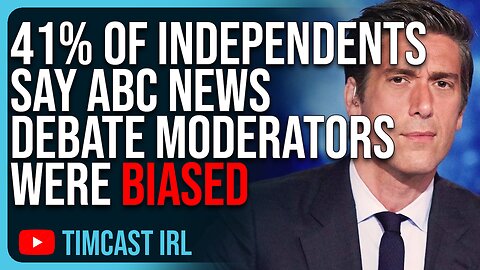 41% Of Independents Say ABC News Debate WAS NOT FAIR, Moderators Were BIASED