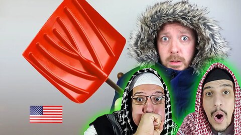 Arab Muslim Brothers Reaction To 5 Winter Objects I Only Used After Moving to America