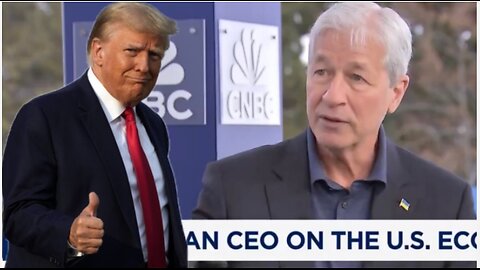 JP Morgan CEO Says Trump Was Right On Liberal CNBC!