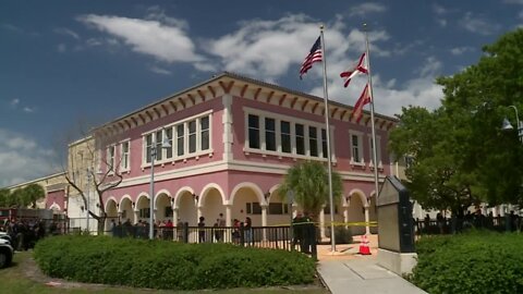 Berkshire Elementary School in Palm Beach County on lockdown