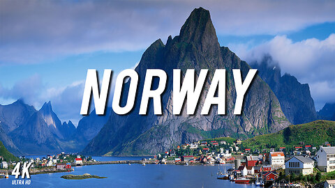 Norway Beautiful Video in 4K Ultra HD - Calming Music and Gorgeous Natural Scenery.