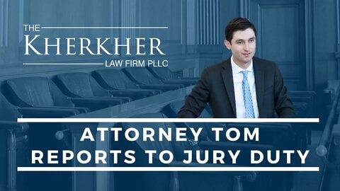 WHAT TO EXPECT AT JURY DUTY | ATTORNEY TOM REPORTS FOR JURY SERVICE | COMMON JURY DUTY QUESTIONS =