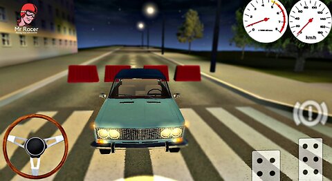 Lada riva in the Night Russian Classic Car Simulator Android GamePlay