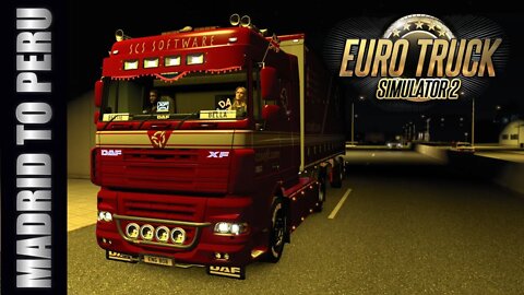 ETS2 1.40 Madrid to Peru 175Hr Drive LIVE #1