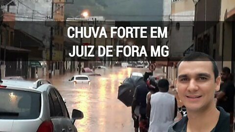 Chuva forte provoca muitos prejuízos na Cidade de Juiz de Fora MG 02/12/2020