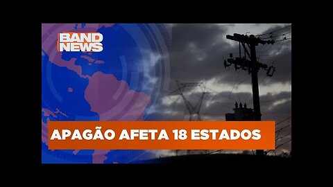 Várias cidades registram falta de energia - BandNews TV