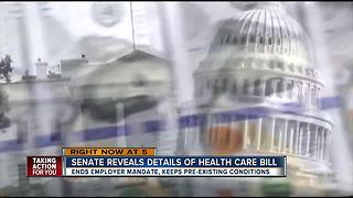 Senate reveals details of Health Care Bill