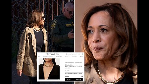 She's MIDDLE CLASS, Y'all: Kamala Harris Wore $62,000 Necklace During Border Visit