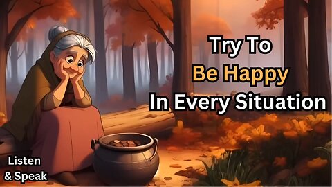 Be happy ｜learn english through story ｜improve English speaking skills everyday ｜learn English