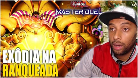 YU GI OH MASTER DUEL EXÔDIA OBLITERAR FUI OBLITERADO NA RANQUEADA EXÔDIA O PROIBIDO