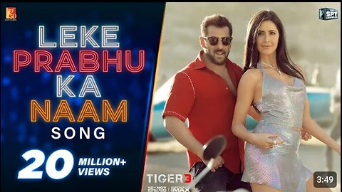 Leke Prabhu Ka Naam Song | Tiger 3, Salman Khan, Katrina kaif, Pritam, Arijit Singh, Amitabh