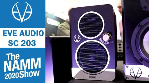 Eve SC203 Desktop Monitors Speakers - Best Of NAMM 2020 Pro Audio