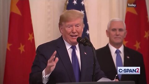 President Trump praises Rep Nunes at signing of Phase One Trade Agreement with China