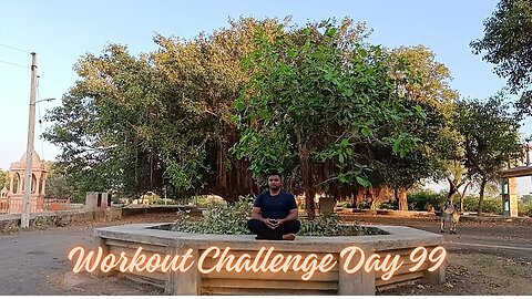 Day 99 Workout Challenge Daily Routine #jdvarsani #workout #satyachetan #fitindia #365dayschallange