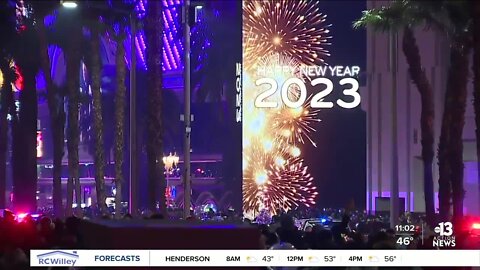 Tourists reflect on NYE Celebrations in Las Vegas