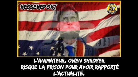 L’animateur Owen Shroyer risque la prison pour avoir rapporté l’actualité.