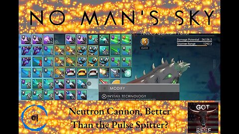 No Man's Sky - Neutron Cannon, Better than the Pulse Spitter?