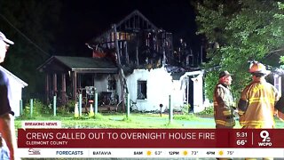 Fire destroys Clermont County home