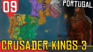 Criando o REINO DE PORTUGAL - Crusader Kings 3 Portugal #09 [Gameplay PT-BR]